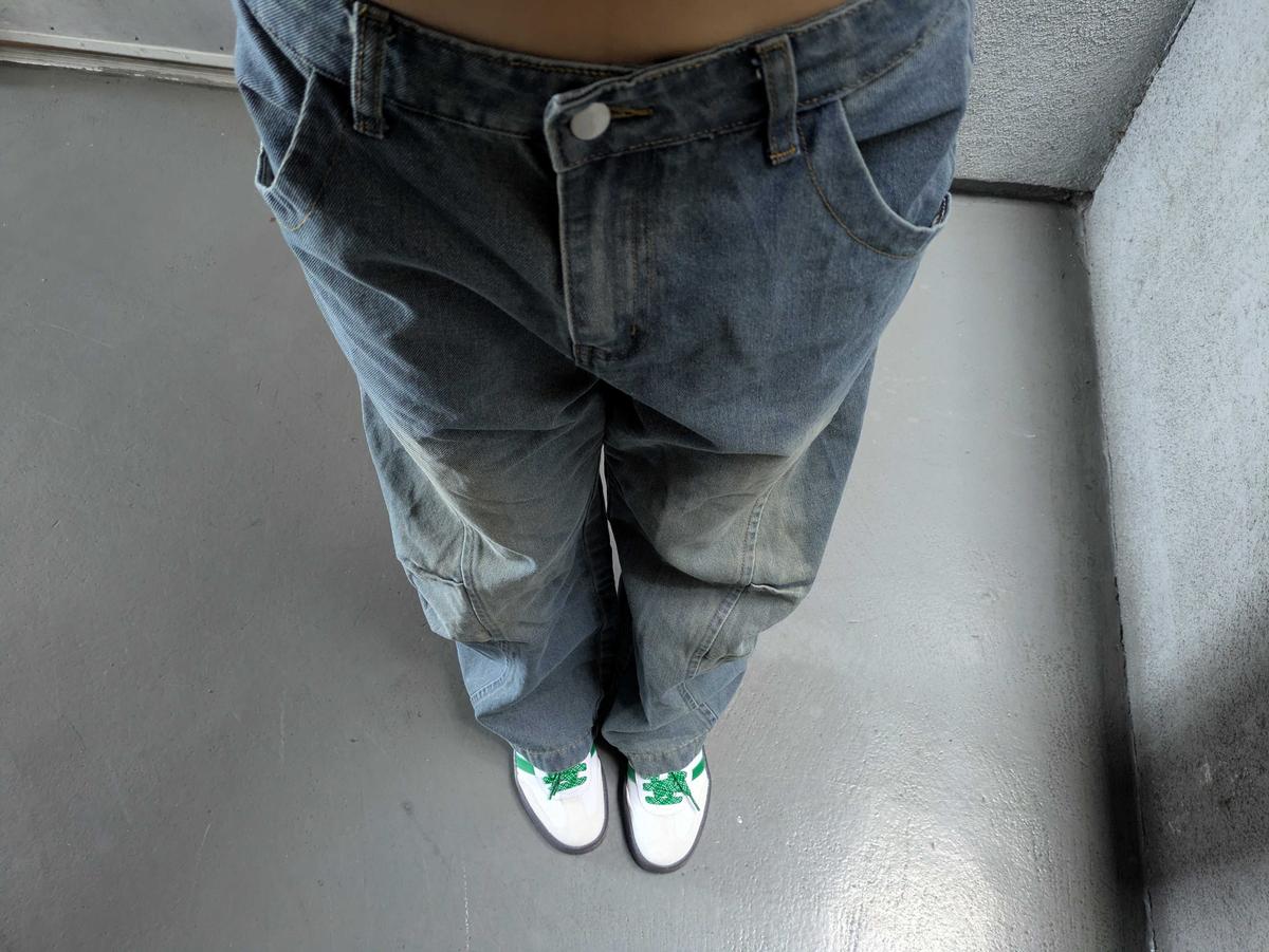 Item: Medium Wash Blue, S