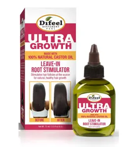 Difeel Ultral Growth With Basil & Castor Oil Leave-In Root Stimulator 2.5oz