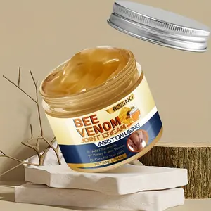 Rozino Bee Venom Rodent Cream 50G for Back Knee Hands Neck Feet Relief with Bee Venom for Targeted Care