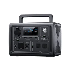 BLUETTI EB3A Portable Generator,600W Solar Generator, 268Wh LiFePO4 Power Station for Camping, Home Use, Emergency