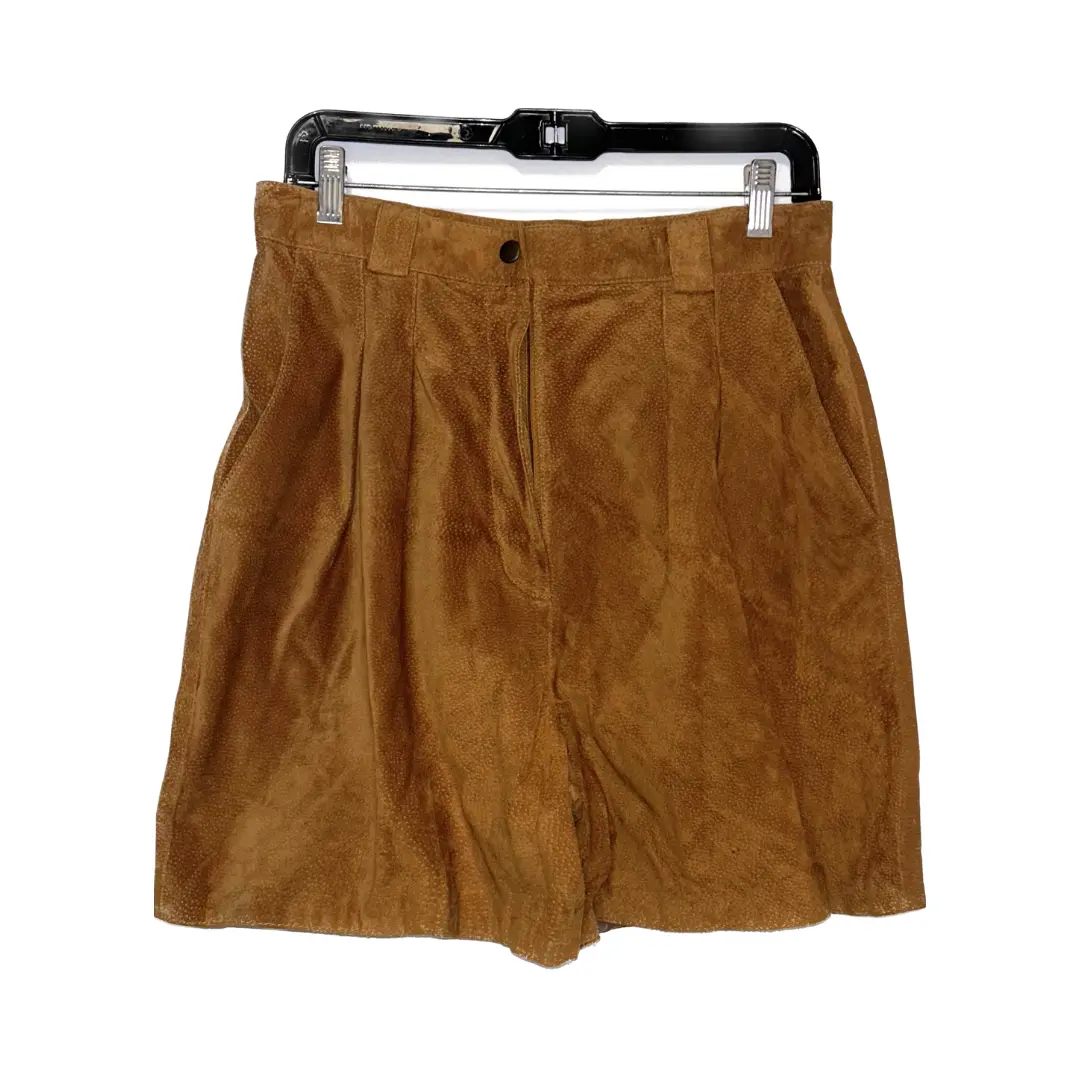 Suede Shorts