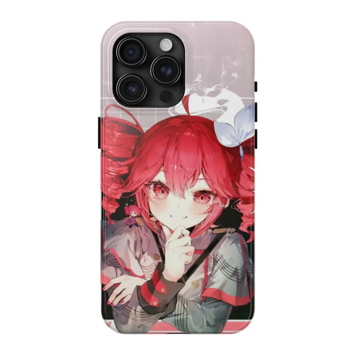 Kasane Teto Vocaloid Icon Phone Case Compatible for iPhone 17 16 15 14 13  12 11