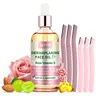 Gentle Dermaplaning Kit, 1 Set Including 1 Count Rose & Vitamin E & 6 Counts Facial Razor Set Solution Face Hair Remover Easy Hair Removal Body Care Skin Care Products for Women, Cosmetic, Gentle Depilatory Solution