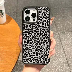 Premium Magnetic Case for iPhone11/12/13/14/15/16/promax Leopard Print MagSafe Ready,Anti-Fall,Ultra-Thin Design|Perfect for Everyday Use