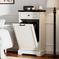 Antique White and Black