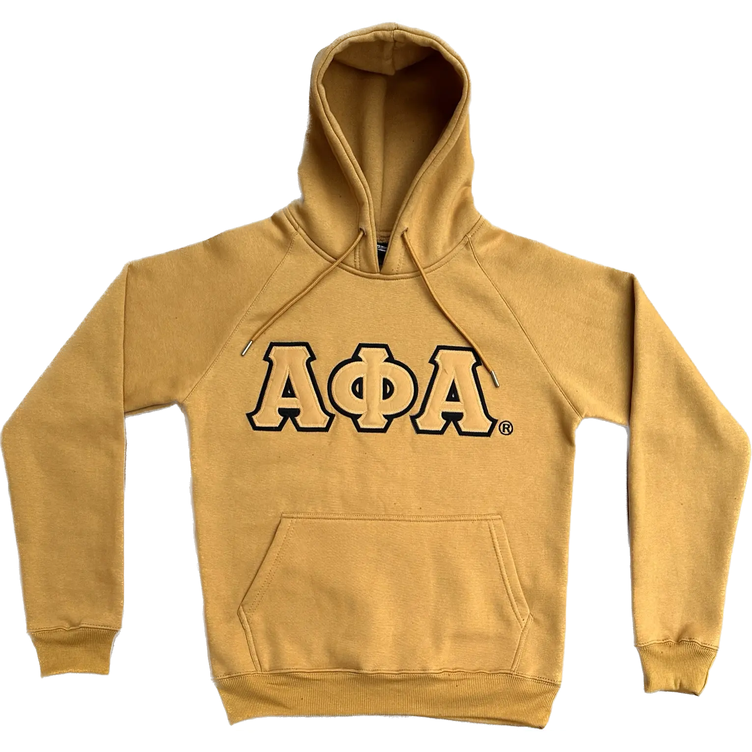 Alpha Old Gold Premium Hoodie