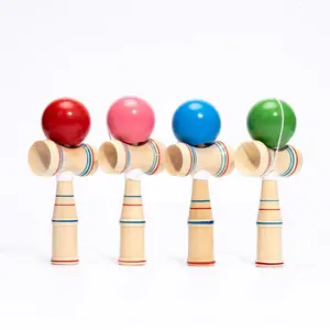 Japanese Kendama Traditional Skill Toy - Large Size Premium Wooden Classic Model, Suitable for Adults' Hand-Eye Coordination and Concentration Game (Collectible Grade. Mindful Play)