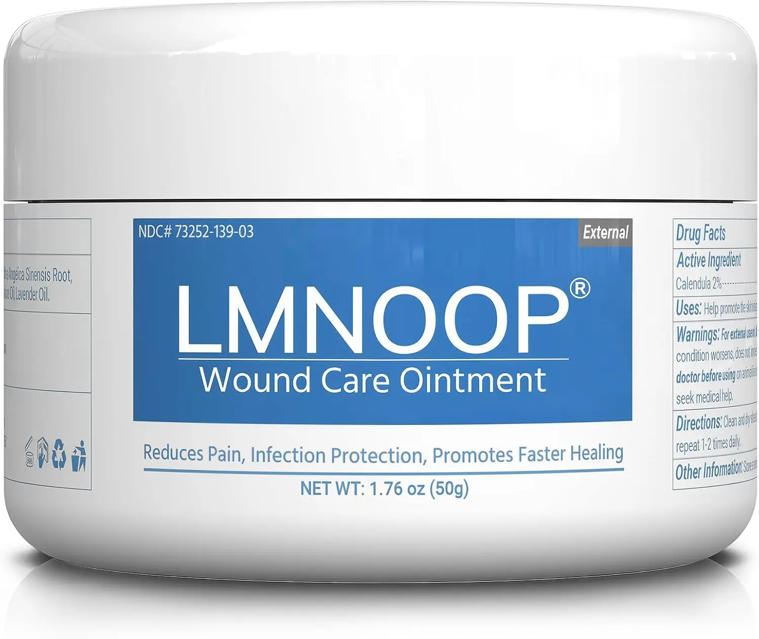 Pressure Sore Cream, 24-Hour Infection Protection Cream for Bed Sore, Diabetic Wounds, Venous Foot, Leg Ulcers cuts, scrapes, and Burns (1.76 oz),Wound Care Products