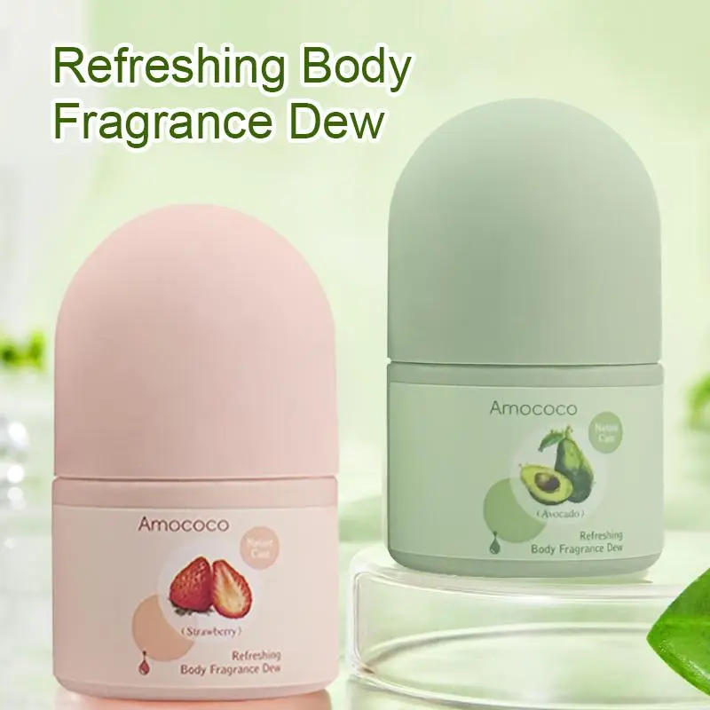 Toning deodorant fresh dry nonsticky stay small portable roller ball fragrance antiperspirant liquid Body Care Scented Aroma Comfort Cosmetic Cleanser