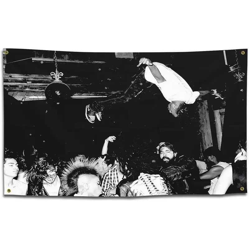 Rapper Die Lit Flag, Tapestry with , Funny Home Decor for College Bedroom Indoors Wall Party bedroom decor cool stuff for your bedroom stuff for your room cheap cheap bedroom decor tapestry