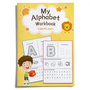 ABC Alphabet Book for Kids – Letter Tracing, Phonics Sounds, Handwriting Practice, Preschool & Kindergarten Learning