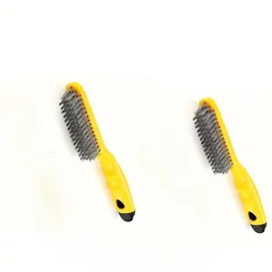 Wire brush, used for welding cleaning, rust removal, dust removal, and paint removal