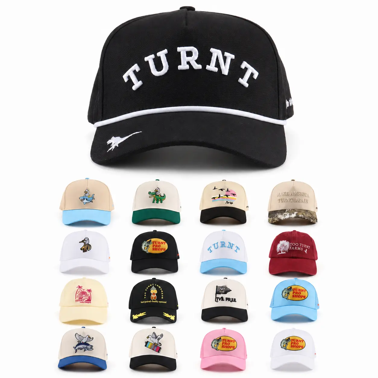 Too Turnt Hats