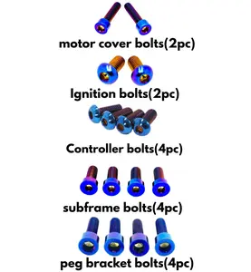 “Value” Mx3/4/5 titanium kit