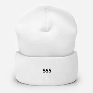Angel Number 555 Beanie | Change, Freedom & Transformation