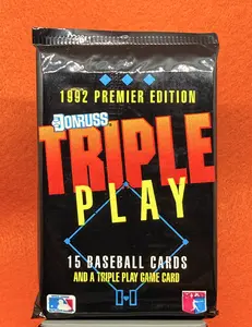 1992 Donruss Triple Play Baseball Cards