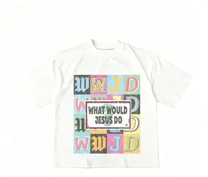WWJD Christian Religious Short Sleeve |   Vintage God Apparel in Multiple Classic Colors for Men & Women