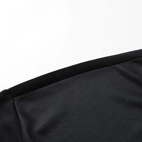 Men’s slim-fit quick-dry sports T-shirt; lightweight color-block striped casual fitness short-sleeve T-shirt—thin, breathable, and comfortable. Suitable for summer outdoor leisure activewear styling. This short-sleeve T-shirt is ideal for parties and dini