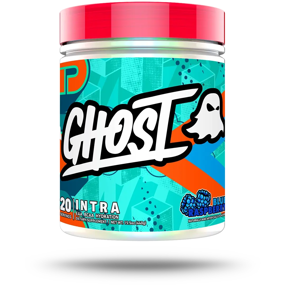 Ghost Intra EAA Powder Muscle Supplement - 10G Essential Aminos per Serving, Astragin, Taurine, Cognizin, KSM66, Dietary Supplement for Fitness & Gym Support, Hydration Aid