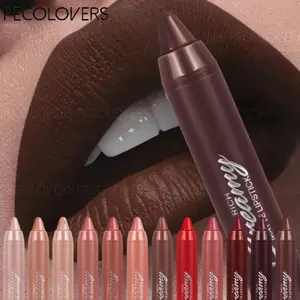 1PC Waterproof Nude Velvet Lipstick, Moisturizing Lipstick Pen, Matte, Cream Texture, Moisturizing Effect, Multi-color Options, Suitable for Daily Makeup, Hydrating, Hydrate