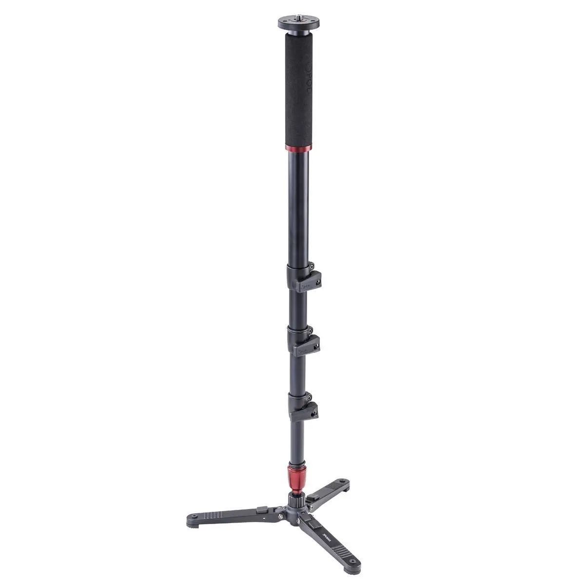 3Pod Orbit 4-Section Aluminum Handheld Monopod Stick with Fluid Base & Non-Slip Grip