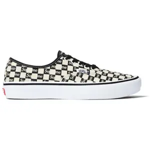 Vans Authentic Supreme Black Checker Logo (men) by StockX