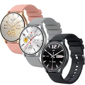 1.32" Amoled Bluetooth-compatible Smartwatch with Heart Rate and Blood Pressure Monitor, Multiple Sports Modes and Notifications for Women