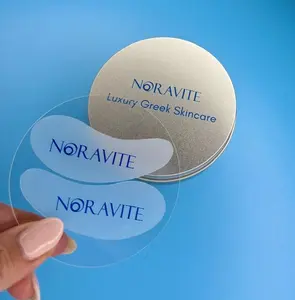 Noravite Luxury Eye Masks Reusable Hydration Treatment with Peptiscin for Smoothing Fine Lines & Reducing Puffiness Under Eye Corrector Silicone