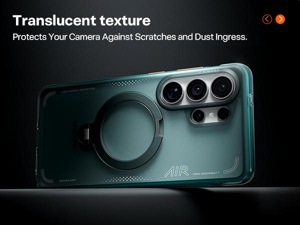 TORRAS Q3Air for Samsung S26Ultra with 360° Ring Stand & Airbag Protection 4-Meter Anti-Fall Shockproof Cover TORRAS Q3Air for Samsung S26Ultra with 360° Ring Stand & Airbag Protection 4-Meter Anti-Fall Shockproof Cover