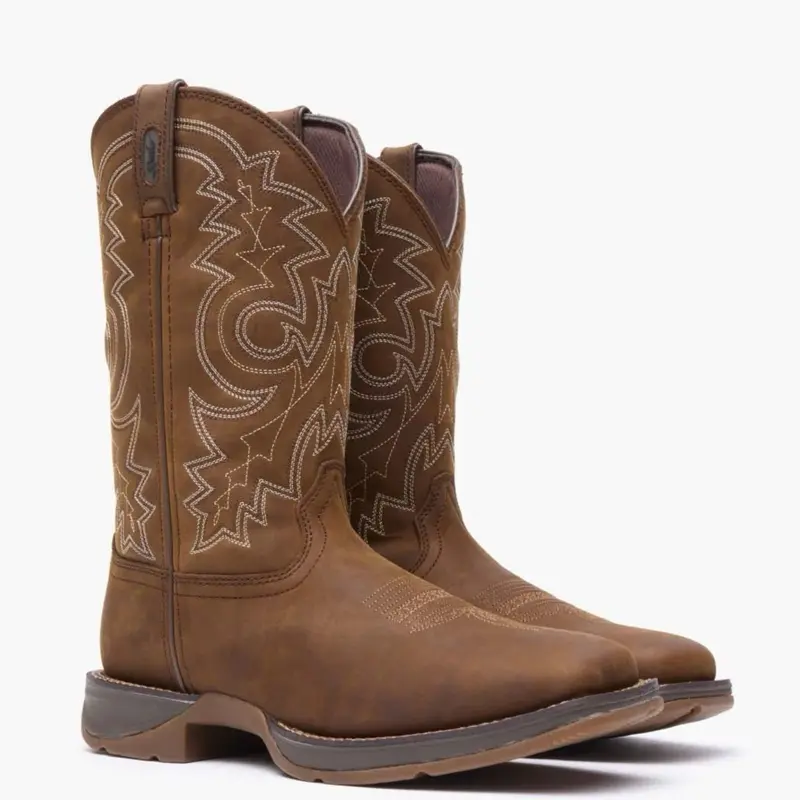 REBEL BY DURANGO PULL-ON WESTERN BOOT BROWN REBEL BY DURANGO PULL-ON WESTERN BOOT BROWN