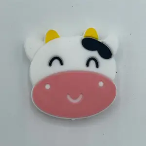 Cow head heifer Holstein silicone focal bead dairy farm