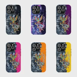 Ed Hardy Dragon iPhone Case – Tattoo Style Phone Cover Suitable for iPhone 17-11 Pro Max/Plus and  Samsung Galaxy S23-25
