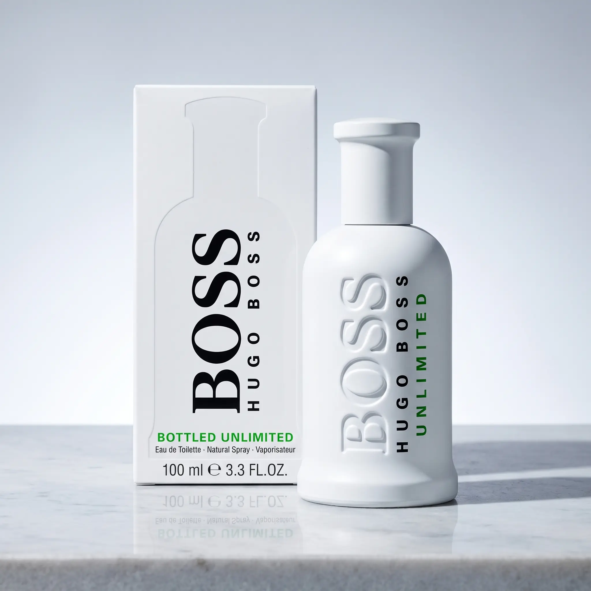 Boss Bottled Unlimited by Hugo Boss for Men - 3.3 oz EDT Spray
