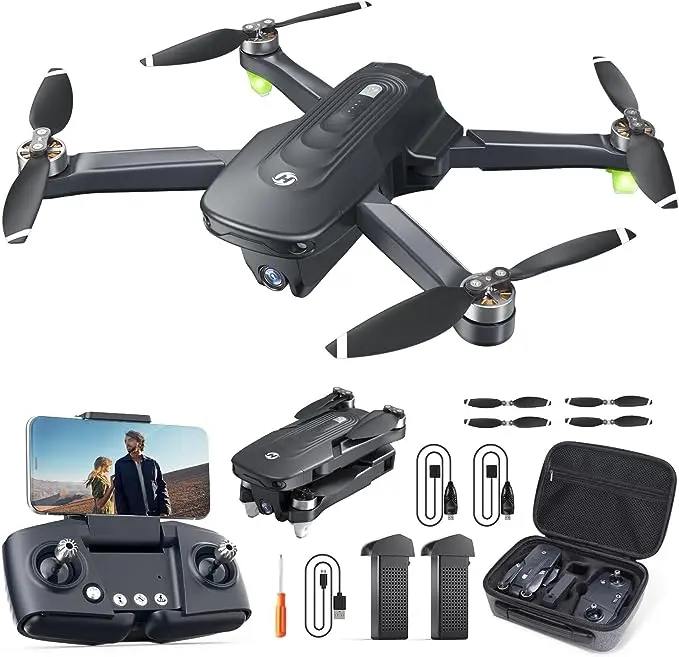 Holy Stone GPS Drone with 4K Camera, HS175D RC Quadcopter , Follow Me Mode, Brushless Motor, Circle Fly, Waypoint Fly, 46 Mins Long Flight Time,father'sdaygifts