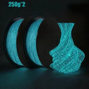 Tech Print3d Pla+ Filament 1.75mm, Enhanced Flexibility & Precision +/- 0.03mm, Suitable for Most 3D Printers, 250g X 2 Spools