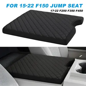 Armrest Cover For Ford F150 F250 F350 F450 40/20/40 Jump Seat 2017-2022 PU Leather Waterproof Anti-Scratch  #summervibes Console Lid Protector