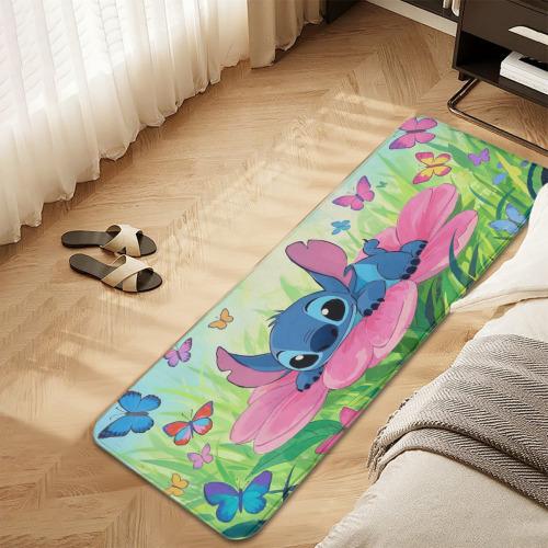 Disney Stitch Soft Floor Mat with Starry Night Design for Kids Room Decor Soft Material Playtime Friendly Ideal for Playtime and Relaxation