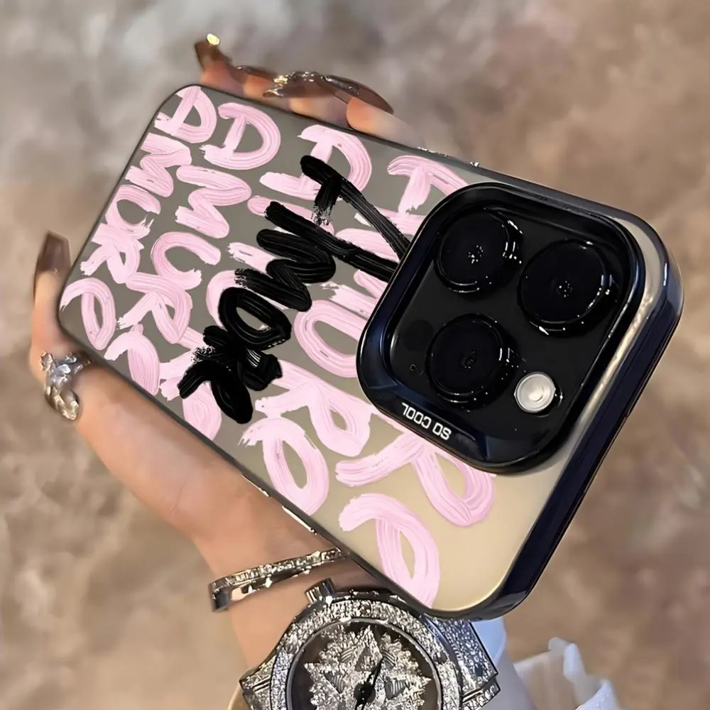 Amore-Love Polycarbonate Durable Shockproof Dual-Layer Smartphone Cover - Handheld Protective Accessory for Multi-Model iPhone 11,12,13,14,15,16,17 Pro, Max, Air, Plus Devices