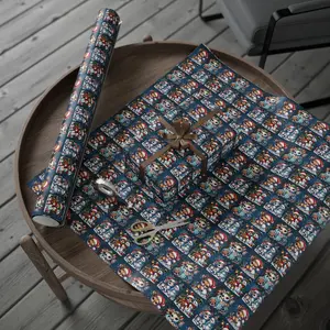 Snowman and Reindeer Wrapping Papers