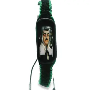 Jesus Malverde and St Jude Reversible Bracelet
