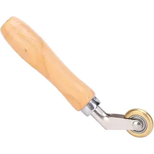 Seam Roller Brass Detail Penny Roller Smoothing Combo Seam Roller Tool with Proof Corner Seam Tape Hot Air Tools