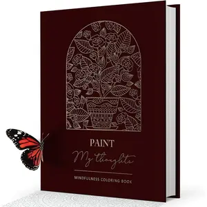 XXL Adult Coloring Book for Women 11.2”x8.3” - 100 Patterns Coloring Books for Adults Relaxation - Mindfulness & Personal Growth Prompts - Anxiety, Stress Relief & Relaxation Gifts for Women