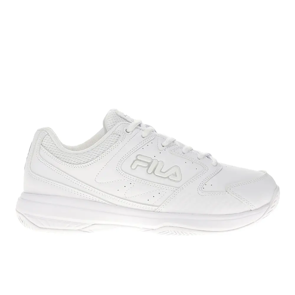 Fila Womens Rifaso Pickleball Pickleball Sneakers Shoes - White Fila Womens Rifaso Pickleball Pickleball Sneakers Shoes - White