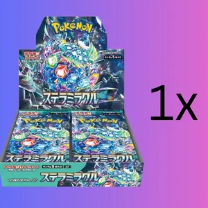 Japanese Pokémon Stellar Miracle Booster Box (Live or Sealed)