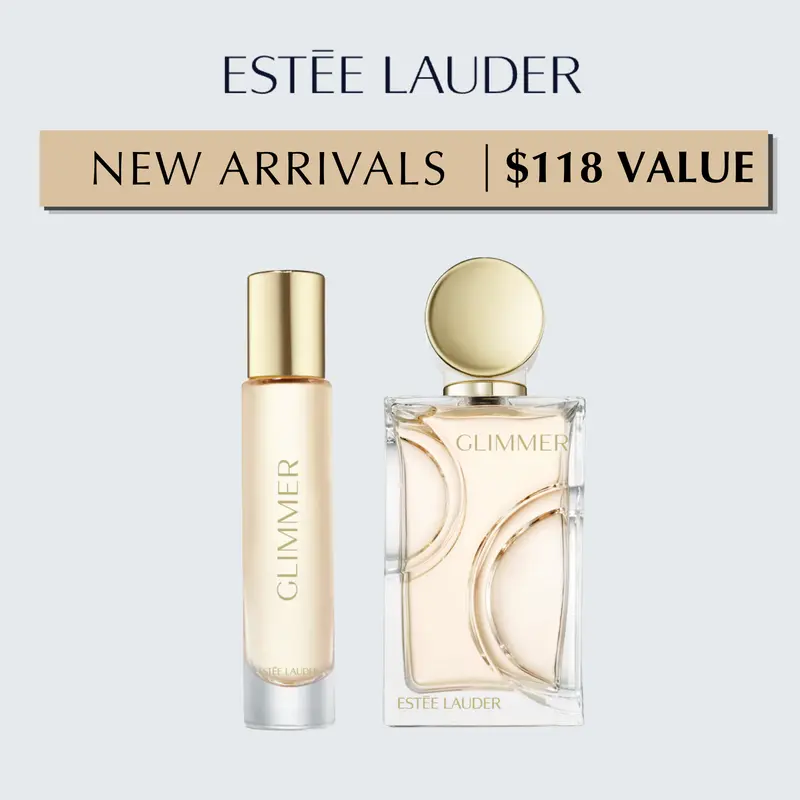 [Estée Lauder] Glimmer Eau de Parfum Duo | 1 oz. + Travel Size Spray