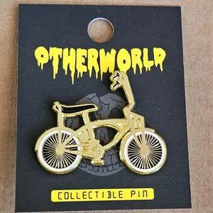 Lowrider bike Hat Pin - Soft Enamel Collectible Jewelry for Clothes & Accessories