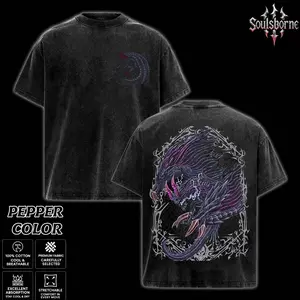 Vintage Edition Monster Hunter Wilds Unisex T-shirt, Action RPG Gaming Apparel, Game Shirt, Video Game Clothes, Boy Merch, Gift For Him, Gift For Her, Cotton Crewneck Top Clothes Streetwear SFK