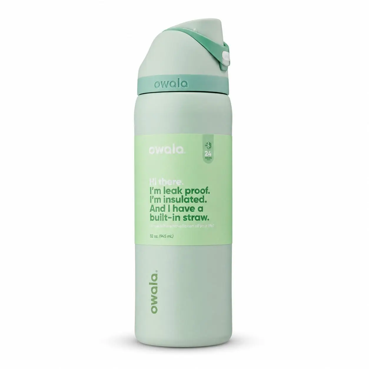 Owala Stainless Steel Water Bottle, 24oz/32oz,Summer Paradise