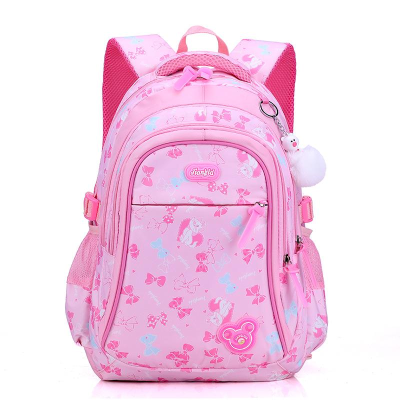 Cartoon Print Backpack Set 3 Piece School Bag with Lunch Bag and Pencil Case Casual Outdoor Backpack Set