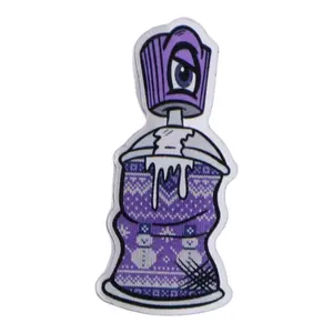 Ugly Purple Sweater Movie Spray Paint Can Acrylic Graphic Pin